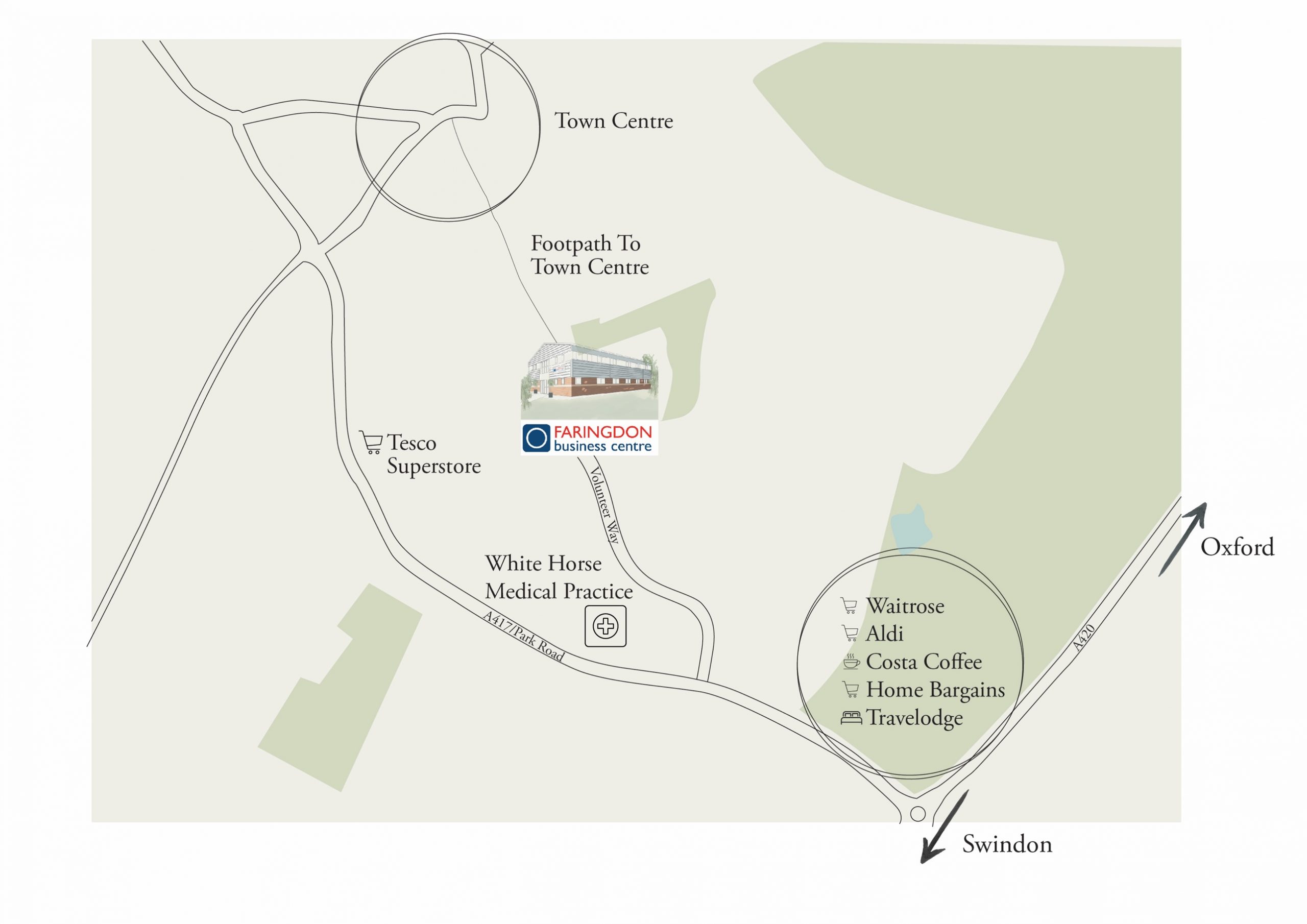 Faringdon Business Centre Map